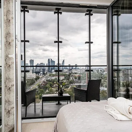 Kasprzaka 29 Panorama Tower 21 Th Floor By Perfect 2118 Apartment *