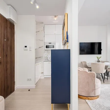 公寓 Kasprzaka 29 Panorama Tower 21 Th Floor By Perfect 2118 *