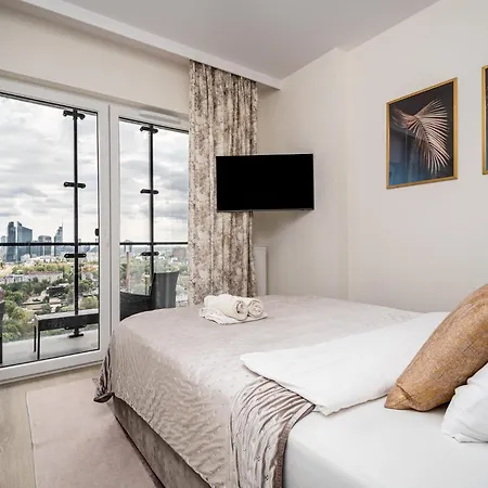 Kasprzaka 29 Panorama Tower 21 Th Floor By Perfect 2118 * 华沙