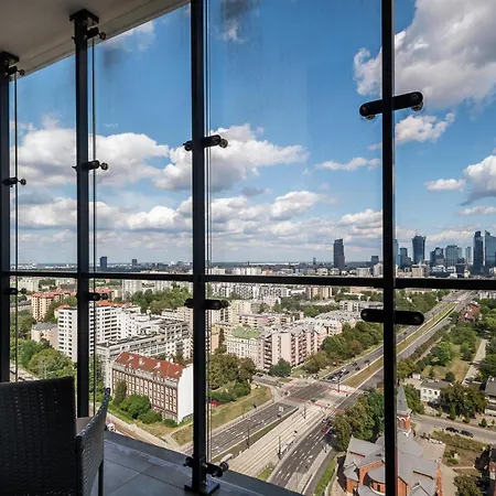 Kasprzaka 29 Panorama Tower 21 Th Floor By Perfect 2118 Apartment Warsaw