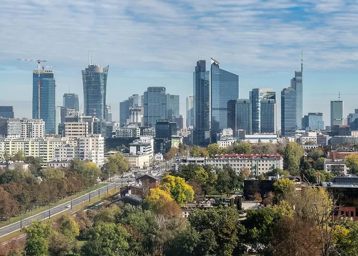 Kasprzaka 29 Panorama Tower 21 Th Floor By Perfect 2118 Apartment Warsaw