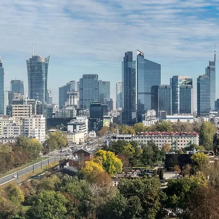 Kasprzaka 29 Panorama Tower 21 Th Floor By Perfect 2118 Apartman Varsó